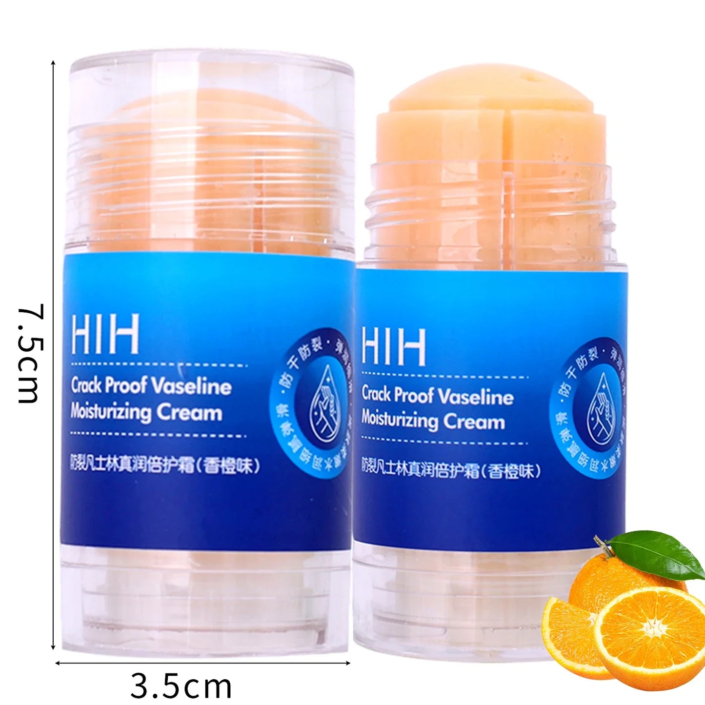 Moisturizing Exfoliation Feet Cream Stick Anti Cracking Double Protection Peach Orange Hand Foot Softening Dry Daily Foot Care