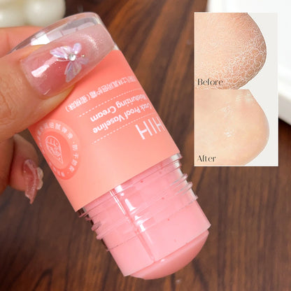 Moisturizing Exfoliation Feet Cream Stick Anti Cracking Double Protection Peach Orange Hand Foot Softening Dry Daily Foot Care