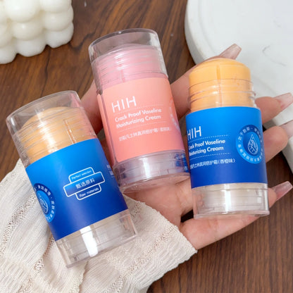 Moisturizing Exfoliation Feet Cream Stick Anti Cracking Double Protection Peach Orange Hand Foot Softening Dry Daily Foot Care
