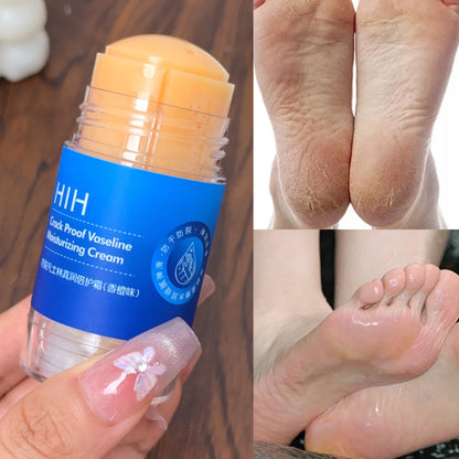 Moisturizing Exfoliation Feet Cream Stick Anti Cracking Double Protection Peach Orange Hand Foot Softening Dry Daily Foot Care