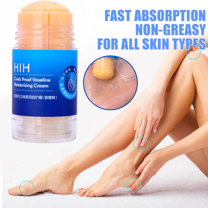 Moisturizing Exfoliation Feet Cream Stick Anti Cracking Double Protection Peach Orange Hand Foot Softening Dry Daily Foot Care