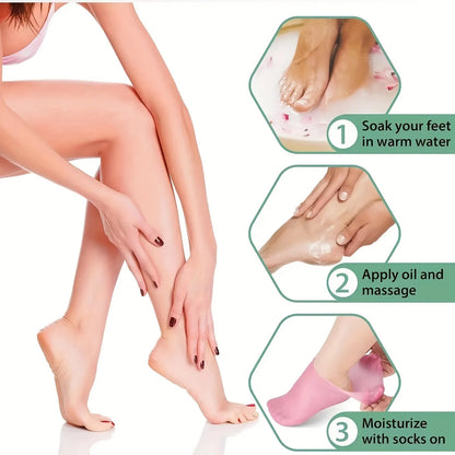 HydraHeels™ – Deep Moisture Heel Therapy🦶🏼